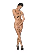 Odzież erotyczna - Bodystocking N102 Czarny - miniaturka - grafika 1