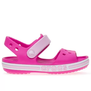 Sandały Crocs Bayaband Sandal 205400-6QQ - różowe - Sandały damskie - miniaturka - grafika 1