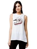 Koszulki i topy damskie - Fox Koszulka Lady Bez Rękawów Road Course White S - miniaturka - grafika 1