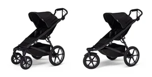 Wózek sportowy Thule Urban Glide 3 + Thule Urban Glide 4-wheel Black - Wózki dziecięce - miniaturka - grafika 1