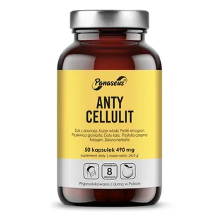 Panaseus Anty Cellulit Suplement diety 50 kaps. - suplement - Suplementy diety - miniaturka - grafika 1