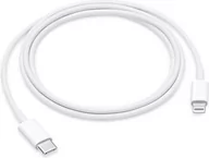 Kable USB - Kabel USB Apple USB-C - Lightning 1 m Biały (MQGJ2ZM/A) - miniaturka - grafika 1