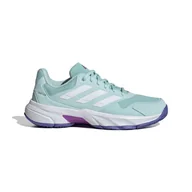 Sneakersy damskie - Damskie Sneakersy ADIDAS COURTJAM CONTROL 3 W ID5712 – Turkusowy - miniaturka - grafika 1