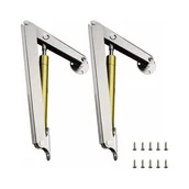 Zawiasy, okucia i inne akcesoria - 2 szt. siłowników gazowych 150N siłownik hydrauliczny amortyzator meblowy drzwi szafek półki meble - miniaturka - grafika 1