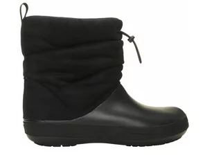 Śniegowce damskie CROCS Crocband Puff Boot czarne_34.5 - Śniegowce damskie - miniaturka - grafika 1