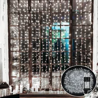 Oświetlenie świąteczne - Jiubiaz 10m wróżki LED lampki choinkowe wodoodporne oświetlenie świetlne, ColdWhite - miniaturka - grafika 1