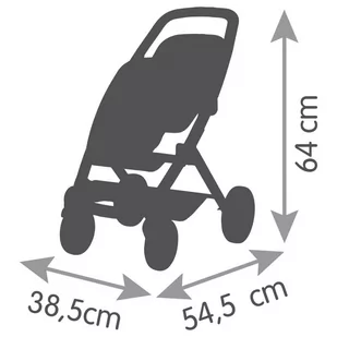 Lumarko Wózek Dla Lalek Maxi Cosi Quinny Spacerówka Dla Bliźniąt! - Wózki dla lalek - miniaturka - grafika 5
