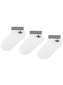 Skarpetki damskie - adidas Zestaw 3 par niskich skarpet unisex Tref Ank Sck Hc EE1152 Biały - miniaturka - grafika 1