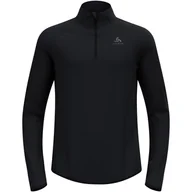 Bluzy męskie - Bluza techniczna męska ODLO Zeroweight Warm Mid Layer 1/2 Zip - miniaturka - grafika 1