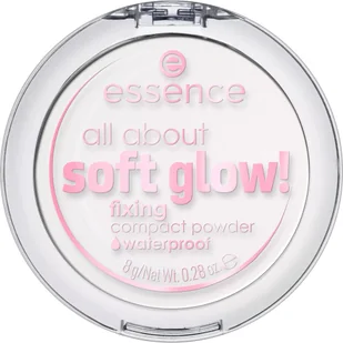 Essence All About Soft Glow Wodoodporny Puder Matujący - Pudry do twarzy Essence All About Soft Glow Wodoodporny Puder Matujący - Pudry do twarzy - miniaturka - grafika 1