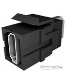 Kostki, złączki, wtyczki - Bachmann HDMI Keystone module - black - miniaturka - grafika 1