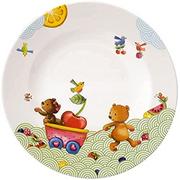 Miseczki i talerzyki dla dzieci - Talerz obiadowy Hungry as a Bear 21,5 cm - miniaturka - grafika 1