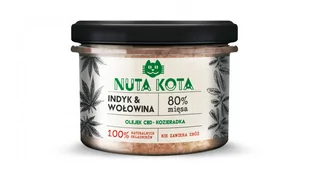 Nuta Kota Karma Indyk i Wołowina 80% 200g mokra karma dla kota - Mokra karma dla kotów - miniaturka - grafika 1