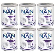 Nestle NAN EXPERTpro HA 2 Mleko następne dla niemowląt po 6 miesiącu Zestaw 6 x 800 g - Mleko modyfikowane - miniaturka - grafika 1