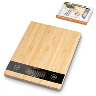 Wagi kuchenne - Waga kuchenna elektroniczna Tadar Bambus 5 kg - miniaturka - grafika 1