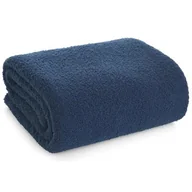 Koce - Koc 170 x 210 Mikrofibra Boucle Bukla Granat - miniaturka - grafika 1