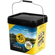 Zanęty - Zanęta CARP TARGET Mix ziaren Kukurydza Konopia (12 kg) + Wiadro 17 l - miniaturka - grafika 1