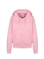 Bluzy damskie - Nike Sportswear Club damska bluza z kapturem z polaru - miniaturka - grafika 1