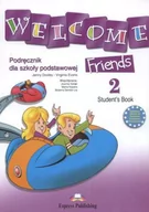 Podręczniki dla liceum - Język angielski. Welcome Friends 2. Klasa 4-6. Podręcznik (+CD) - szkoła podstawowa - Jenny Dooley, Virginia Evans - miniaturka - grafika 1