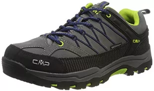 CMP Unisex dziecięce półbuty trekkingowe Rigel Low Shoes Wp do trekkingu i wędrówek, czarny - Czarny graffite Marine 35ud - 40 EU - Buty dla chłopców - miniaturka - grafika 1