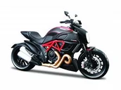 Kolekcjonerskie modele pojazdów - Maisto Motocykl Ducati Diavel Carbon 1/12 5_772032 - miniaturka - grafika 1