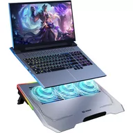 Podkładki chłodzące pod laptopa - MOZOS LS6-RGB podstawka chłodząca pod laptopa - miniaturka - grafika 1