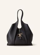 Tod's Torba Shopper Timeless Z Saszetką schwarz