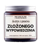 Świece - Świeczka Sojowa Złożonego Wypowiedzenia, Prezent, Upominek, Zapachowa 120Ml - miniaturka - grafika 1