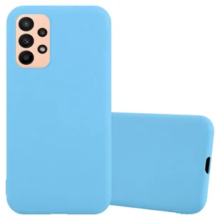 Pokrowiec Do Samsung Galaxy A23 4G / 5G Etui w CANDY NIEBIESKI TPU Silikon Obudowa Case Cover Ochronny Plecki Cadorabo - Etui i futerały do telefonów - miniaturka - grafika 1
