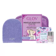 Pozostałe akcesoria do kąpieli i SPA - Podróżny zestaw do oczyszczania cery tłustej GLOV Travel Set Oily Skin - miniaturka - grafika 1