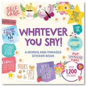 Pozostałe książki - Express Thyself! Sticker Book - miniaturka - grafika 1