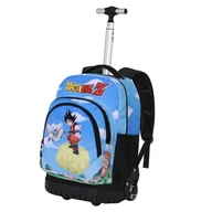 Plecaki - Karactermania Dragon Ball Goku Piccolo-FAN GTS plecak na kółkach, niebieski, 32 x 47 cm, pojemność 30 l, Niebieska Smocza Kula, Jeden rozmiar, Dragon Ball FAN GTS plecak na kółkach - miniaturka - grafika 1