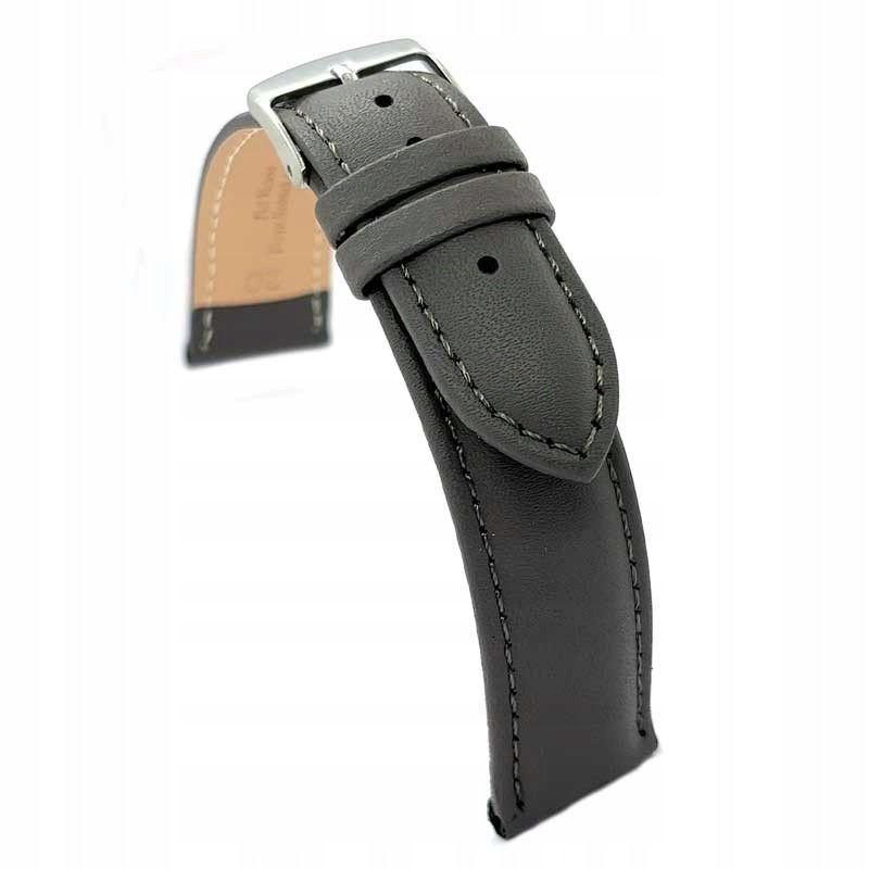 Szary pasek 14 mm skórzany DILOY 302.14.07 + dwa teleskopy i narzędzie