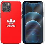 Etui i futerały do telefonów - Etui Do Iphone 12 Pro Max Pokrowiec Adidas + Szkło - miniaturka - grafika 1