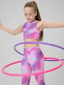 Biustonosze dla dziewczynek - 4F Stanik sportowy dziewczęcy - multikolor 158/164 (12-14 lat) - miniaturka - grafika 1