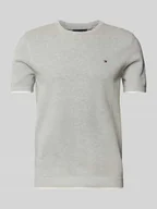 Koszulki męskie - T-shirt z detalem z logo - miniaturka - grafika 1