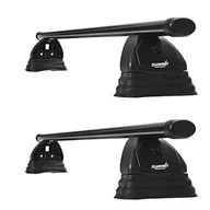 Bagażniki dachowe - Summit SUP-058 Premium wielofunkcyjne drążki dachowe, czarna stal, zestaw 2 szt. - miniaturka - grafika 1
