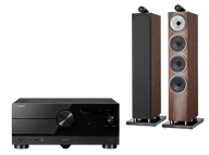 Kino domowe - Yamaha RX-A4A (czarny) + 702 S3 (mokka) - miniaturka - grafika 1