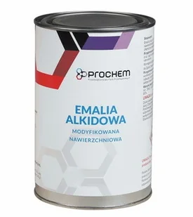 Emalia alkidowa ogólnego stosowania półpołysk szara 1l - Emalie - miniaturka - grafika 1