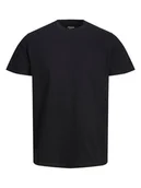 Koszulki męskie - Jack & Jones Koszulka "Relaxed" w kolorze czarnym - miniaturka - grafika 1