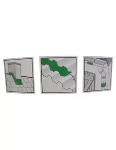 Taśma dekarska aluminiowa ALUBAND kolor ALUMINIOWY 30cmx10m - Taśmy klejące - miniaturka - grafika 2