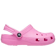 Klapki i japonki damskie - Klapki Crocs Classic Clog 206991-6SW - różowe - miniaturka - grafika 1