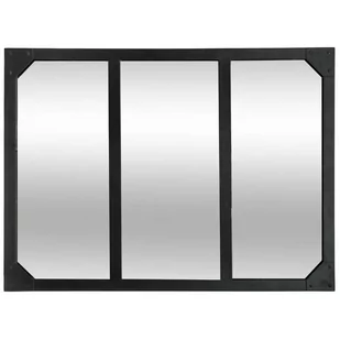 Lustro Lola czarne 54x74cm - Lustra Lustro Lola czarne 54x74cm - Lustra - miniaturka - grafika 1