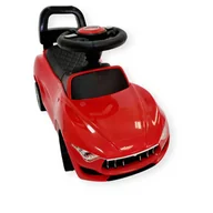 Chodziki - Pchacz zabawka jeździk dziecięcy autko klasyczne Czerwony - miniaturka - grafika 1