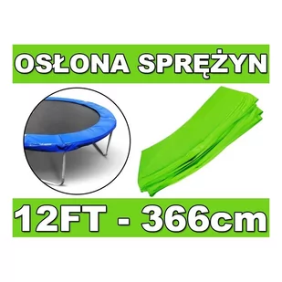 Kołnierz Ochronny Na Sprężyny Do Trampoliny 12Ft (366 Cm) Zielony - Akcesoria do trampolin - miniaturka - grafika 1