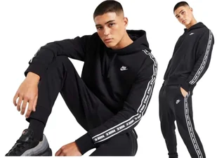 Dres Nike Męski Bawełniany Czarny r. L Komplet Bluza i Spodnie Ocieplany - Dresy męskie Dres Nike Męski Bawełniany Czarny r. L Komplet Bluza i Spodnie Ocieplany - Dresy męskie - miniaturka - grafika 1