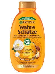 Garnier True Treasures Szampon Argan & Olejek Camelia 300ml - Szampony do włosów - miniaturka - grafika 1