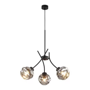 Zulia lampa wisząca 3xE27 czarna 5748 - Lampy sufitowe - miniaturka - grafika 1