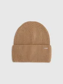 Czapki damskie - 4F Czapka beanie damska - brązowy M - miniaturka - grafika 1