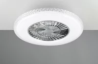 Lampy sufitowe - Harstad lampa sufitowa z wentylatorem i pilotem 1xLED/38W biała/chrom R62412106 - miniaturka - grafika 1